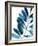 Sapphire Stems IV-Asia Jensen-Framed Art Print