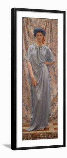 Sapphires, 1877 (Oil on Canvas)-Albert Joseph Moore-Framed Giclee Print