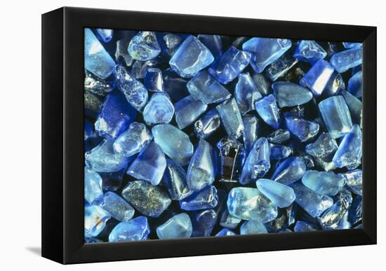 Sapphires Panned From River Gravels-Vaughan Fleming-Framed Premier Image Canvas