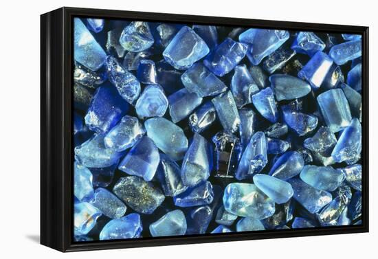 Sapphires Panned From River Gravels-Vaughan Fleming-Framed Premier Image Canvas