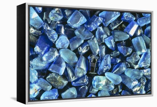 Sapphires Panned From River Gravels-Vaughan Fleming-Framed Premier Image Canvas