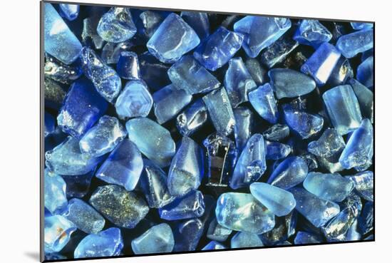 Sapphires Panned From River Gravels-Vaughan Fleming-Mounted Photographic Print