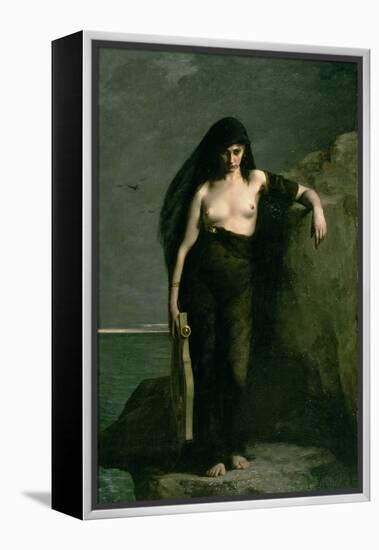 Sappho, 1877-Charles Auguste Mengin-Framed Premier Image Canvas