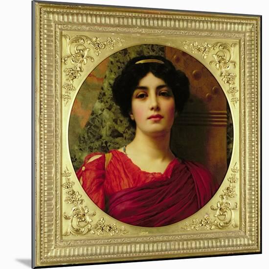 Sappho, 1903-John William Godward-Mounted Giclee Print