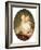 Sappho Inspired by Cupid (Oil on Canvas)-Jean-Honore Fragonard-Framed Giclee Print