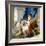 Sappho, Phaon and Cupid, 1809-Jacques-Louis David-Framed Giclee Print