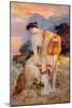 Sappho-Frederick Arthur Bridgman-Mounted Giclee Print