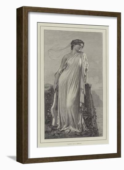 Sappho-Leon Bazile Perrault-Framed Giclee Print