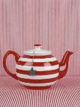 Striped Teapot with Tea Ball-Sara Danielsson-Photographic Print