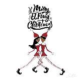 Merry Elfing Christmas 2-Sara Elizabeth-Art Print