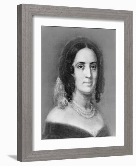 Sara Polk, c.1846-American School-Framed Giclee Print