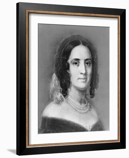 Sara Polk, c.1846-American School-Framed Giclee Print