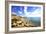 Saracen Rock, Paphos, Cyprus, Eastern Mediterranean Sea, Europe-Neil Farrin-Framed Photographic Print