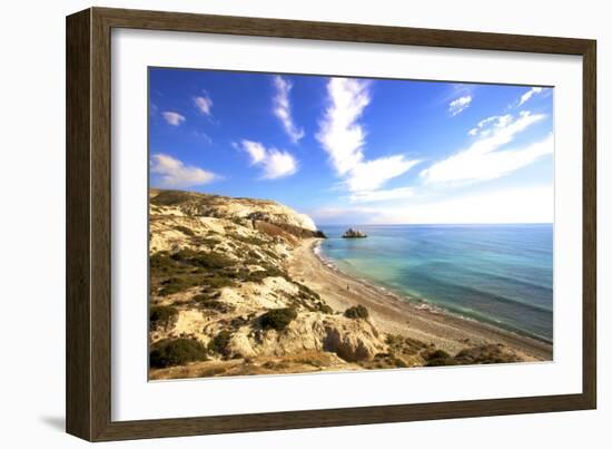 Saracen Rock, Paphos, Cyprus, Eastern Mediterranean Sea, Europe-Neil Farrin-Framed Photographic Print