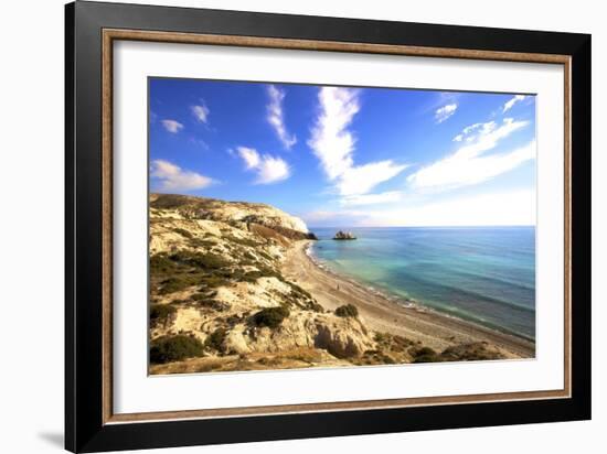 Saracen Rock, Paphos, Cyprus, Eastern Mediterranean Sea, Europe-Neil Farrin-Framed Photographic Print