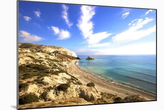 Saracen Rock, Paphos, Cyprus, Eastern Mediterranean Sea, Europe-Neil Farrin-Mounted Photographic Print