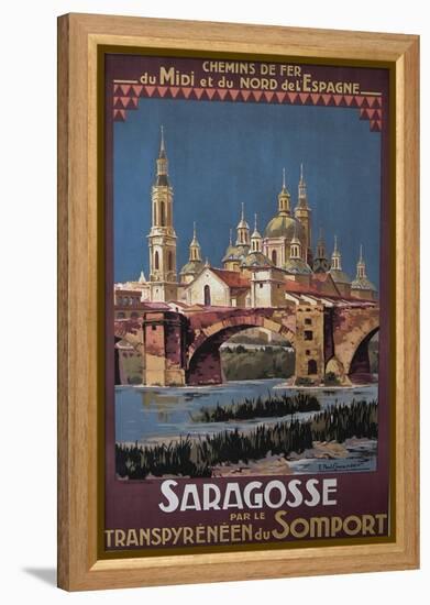 Saragosse-null-Framed Premier Image Canvas