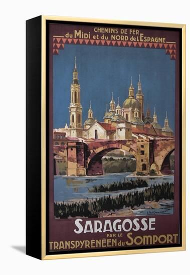 Saragosse-null-Framed Premier Image Canvas