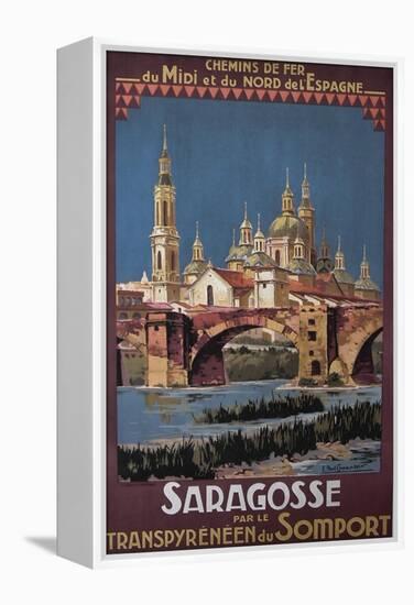 Saragosse-null-Framed Premier Image Canvas