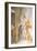 Sarah and the Angel, 1726-1739-Giovanni Battista Tiepolo-Framed Giclee Print