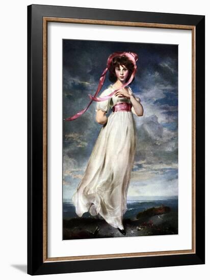 Sarah Barrett Moulin (Pinkie), 1794-Thomas Lawrence-Framed Giclee Print