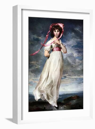 Sarah Barrett Moulin (Pinkie), 1794-Thomas Lawrence-Framed Giclee Print