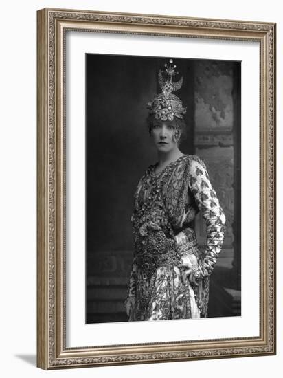 Sarah Bernhardt (1844-192), French Stage Actress, 1890-W&d Downey-Framed Photographic Print