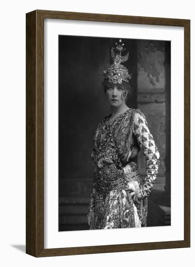 Sarah Bernhardt (1844-192), French Stage Actress, 1890-W&d Downey-Framed Photographic Print
