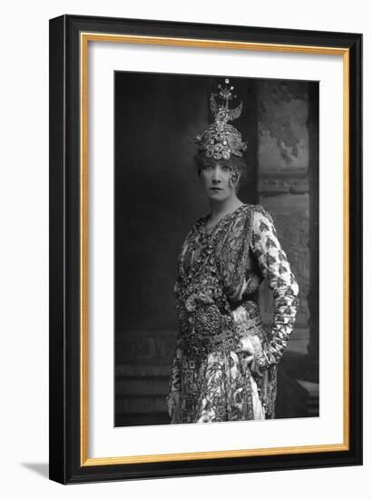 Sarah Bernhardt (1844-192), French Stage Actress, 1890-W&d Downey-Framed Photographic Print