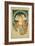 Sarah Bernhardt (1844-1923) La Plume, 1896-Alphonse Mucha-Framed Giclee Print