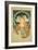 Sarah Bernhardt (1844-1923) La Plume, 1896-Alphonse Mucha-Framed Giclee Print