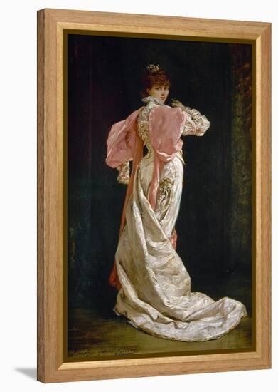 Sarah Bernhardt (1844-1923)-Georges Clairin-Framed Premier Image Canvas