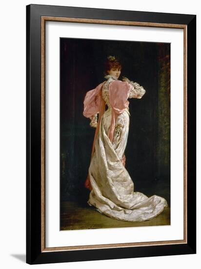 Sarah Bernhardt (1844-1923)-Georges Clairin-Framed Giclee Print