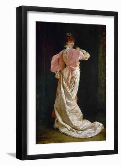 Sarah Bernhardt (1844-1923)-Georges Clairin-Framed Giclee Print