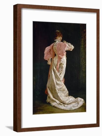 Sarah Bernhardt (1844-1923)-Georges Clairin-Framed Giclee Print