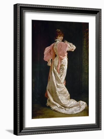 Sarah Bernhardt (1844-1923)-Georges Clairin-Framed Giclee Print