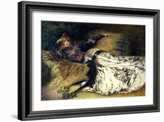 Sarah Bernhardt 1871-Georges Clairin-Framed Giclee Print