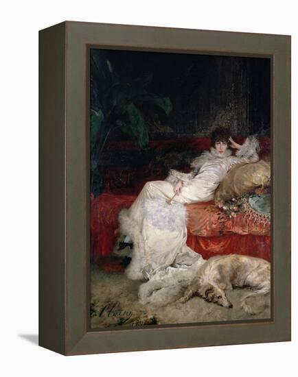 Sarah Bernhardt 1876-Georges Clairin-Framed Premier Image Canvas