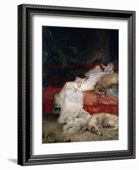 Sarah Bernhardt 1876-Georges Clairin-Framed Giclee Print