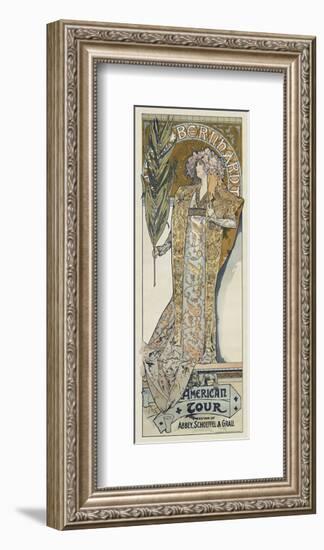 Sarah Bernhardt, 1894-Alphonse Mucha-Framed Art Print