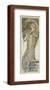 Sarah Bernhardt, 1894-Alphonse Mucha-Framed Art Print