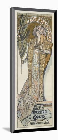Sarah Bernhardt, 1894-Alphonse Mucha-Mounted Art Print