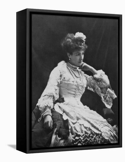 Sarah Bernhardt, French Actress, C1865-Felix Nadar-Framed Premier Image Canvas