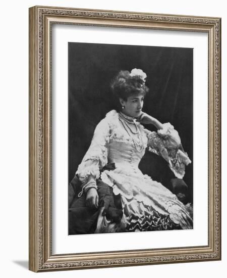 Sarah Bernhardt, French Actress, C1865-Felix Nadar-Framed Giclee Print