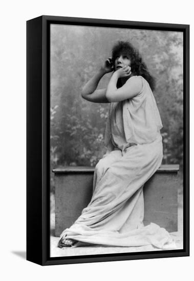 Sarah Bernhardt, French Actress-Science Source-Framed Premier Image Canvas