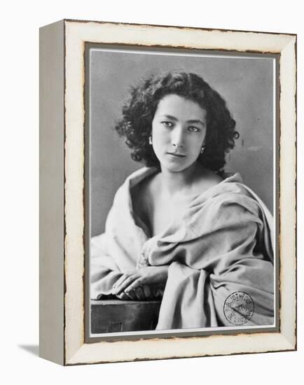 Sarah Bernhardt in Costume, circa 1860-Nadar-Framed Premier Image Canvas