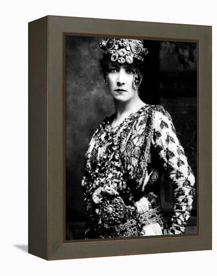 Sarah Bernhardt, Late 1800s-null-Framed Stretched Canvas