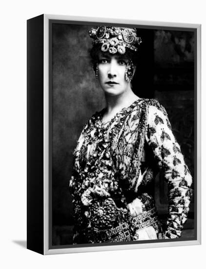 Sarah Bernhardt, Late 1800s-null-Framed Stretched Canvas