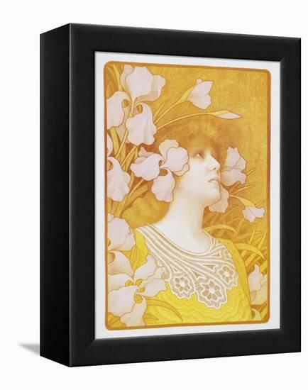 Sarah Bernhardt Poster-Paul Berthon-Framed Premier Image Canvas