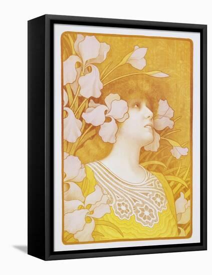 Sarah Bernhardt Poster-Paul Berthon-Framed Premier Image Canvas